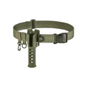 Premium Adjustable Fishing Rod Holder Waist Belt - Army Green
