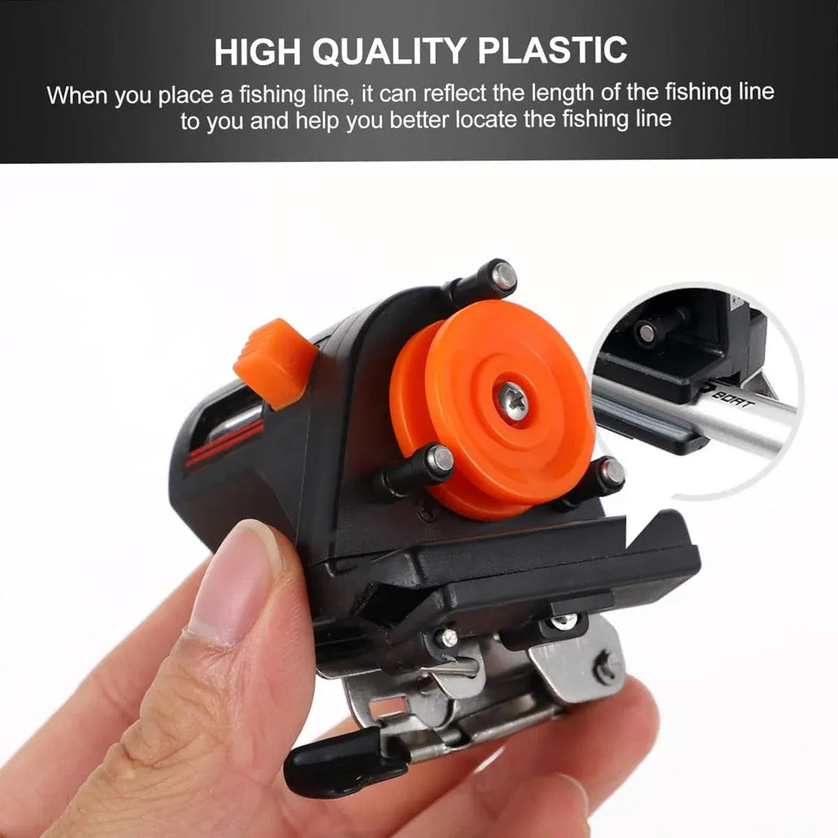 Premium Fishing Line Counter Tool - 0-999m