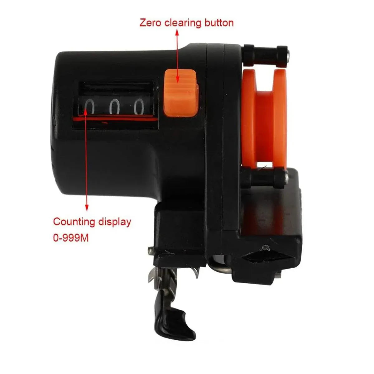 Premium Fishing Line Counter Tool - 0-999m