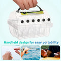 Premium Fishing Line Organiser Storage Box - 6 Spool