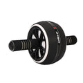 Premium Abdominal Muscle Roller Wheel with Kneeling Pad & Foam Handles - Red