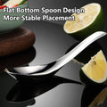 Premium SUS304 Stainless Steel Flat Bottom Soup Spoons – 10 Pack