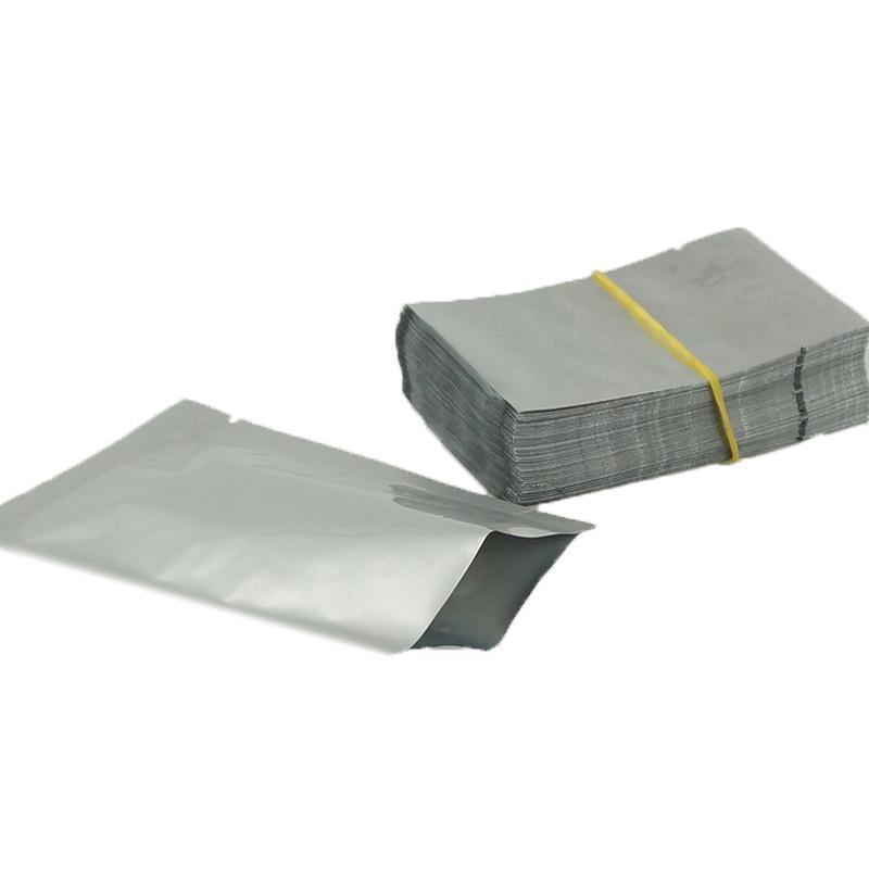 Premium Silver Open Top Aluminium Foil Food Packaging Bags – 22 x 30cm