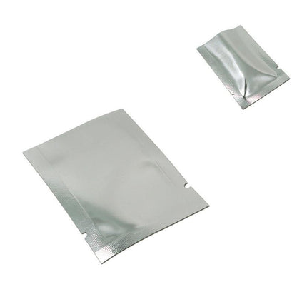 Silver Open Top Aluminum Foil Packaging Bags - 24X37CM, Vacuum Seal Food Pouches