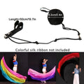 Premium Belly Dance Poi Balls Set with Adjustable Length - Black - SuperSaverAU - view 3