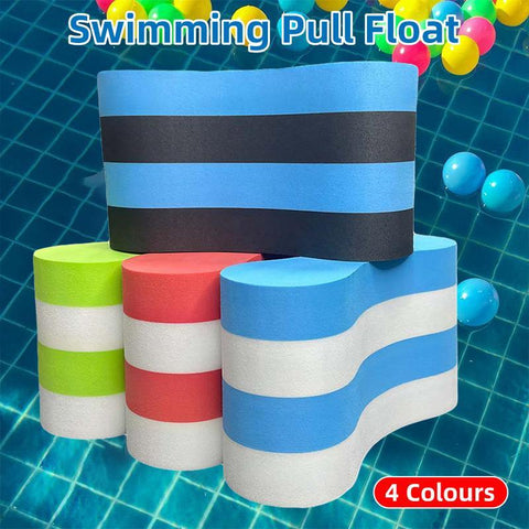 Premium Swimming Posture Training Pull Float & Clip Set – Green