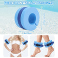 Premium EVA Swimming Buoyancy Float Rings – Blue 2 Pack