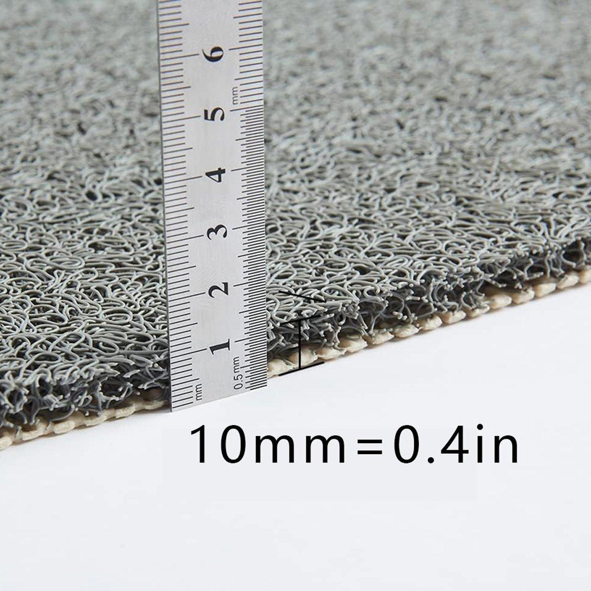 Premium Waterproof Non-Slip Bathroom Shower Mat – Grey 40 x 60cm