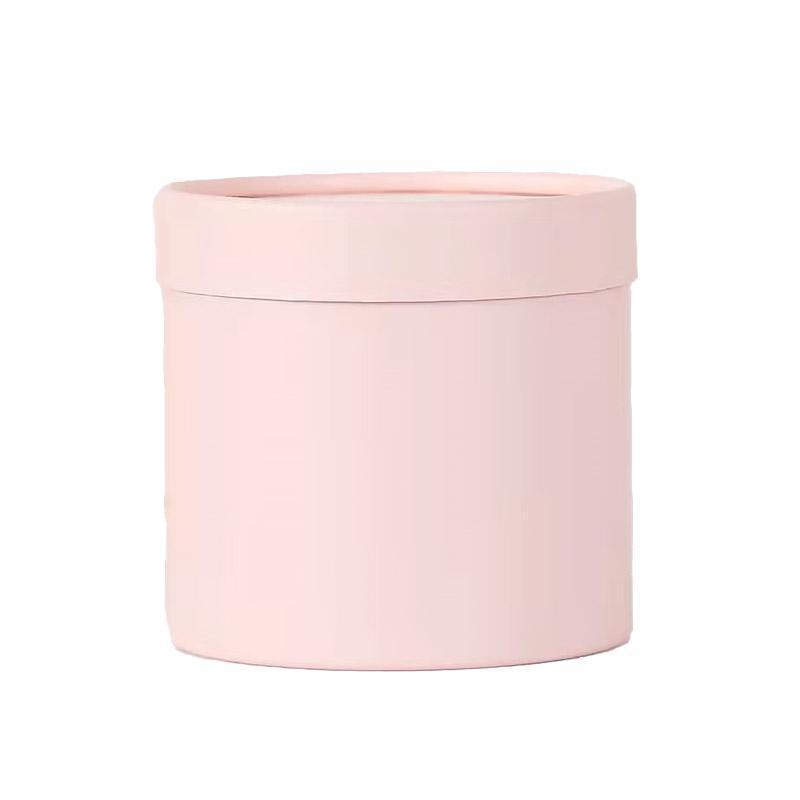 Premium 10 Pack Purple Round Hug Bucket Flower Arrangement Boxes 12x12cm