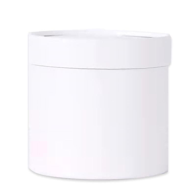 Premium 10 Pack Purple Round Hug Bucket Flower Arrangement Boxes 12x12cm