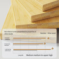 Premium 2-Tier Bamboo Plant Stand – Natural Bamboo
