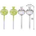 Premium Automatic Glass Watering Globes – Transparent 2 Pack
