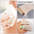 Premium 50pcs Cotton Linen Exfoliating Soap Saver Bags with Drawstring Closure