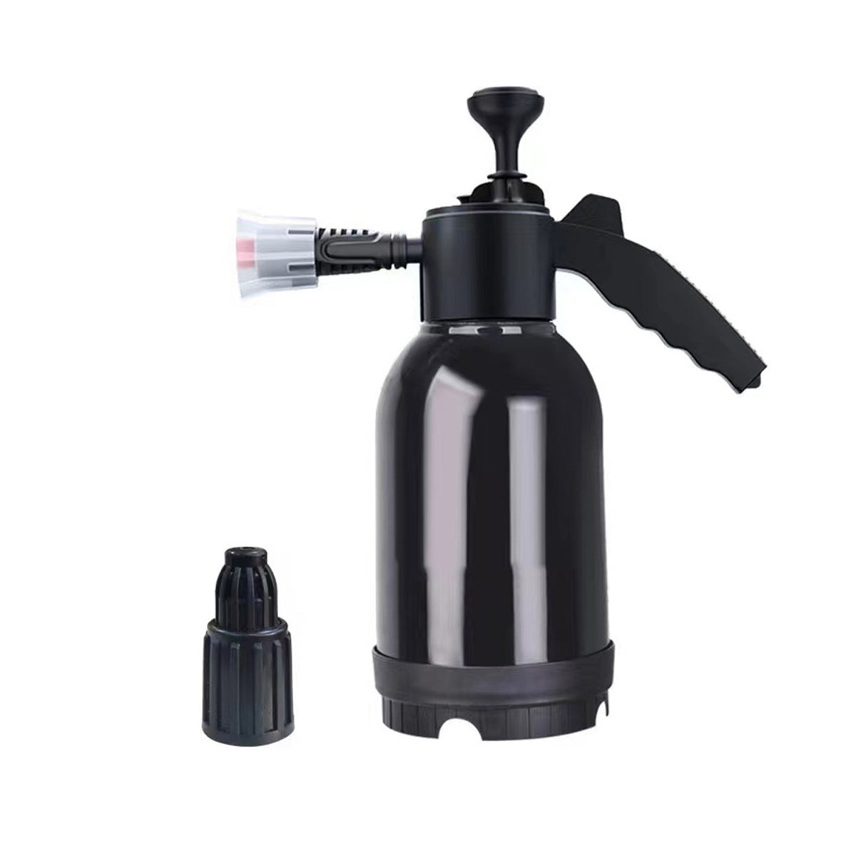 Premium 2L Handheld Car Wash Foam Sprayer – White with Adjustable Nozzle