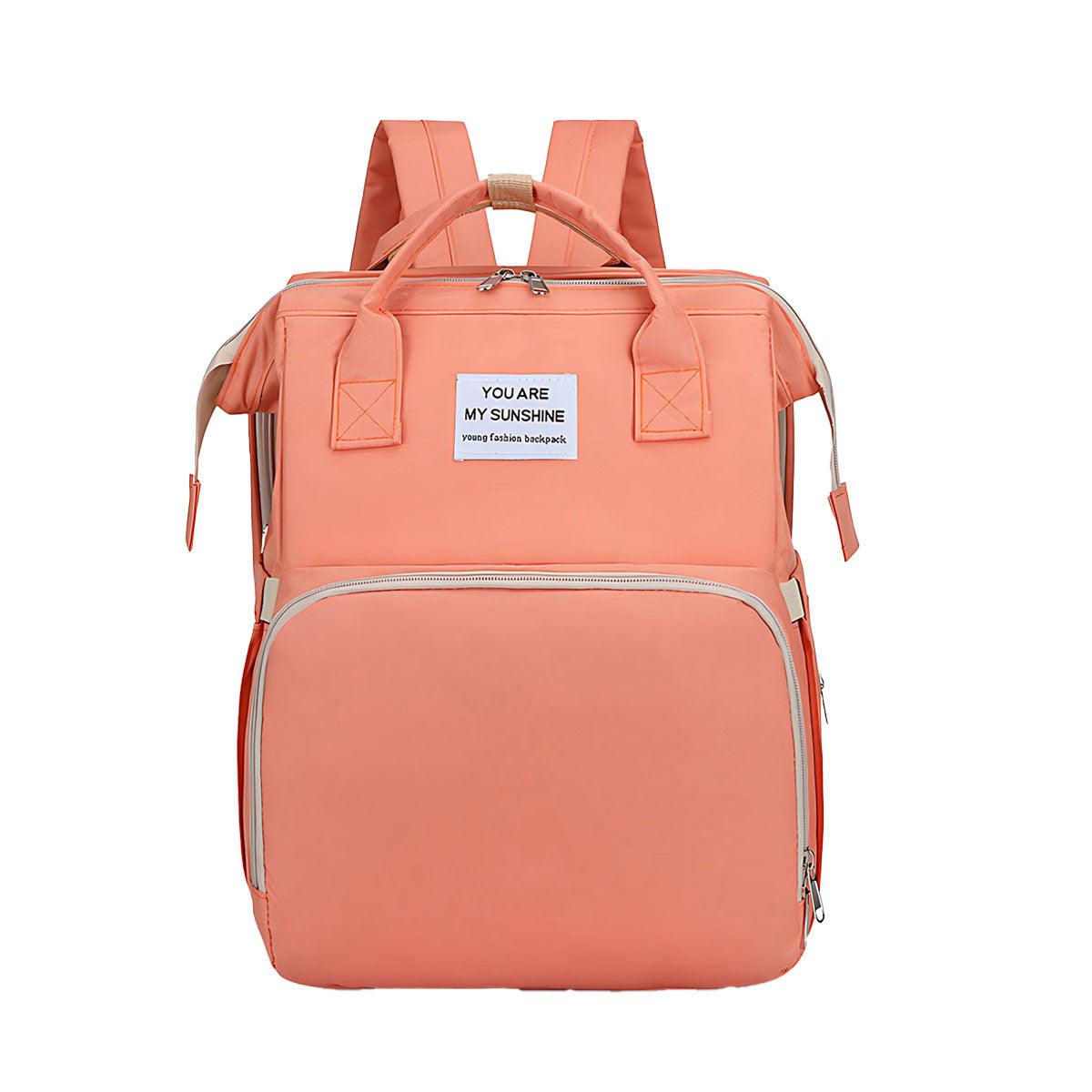 Foldable Travel Backpack with Portable Rest Mat - Grey