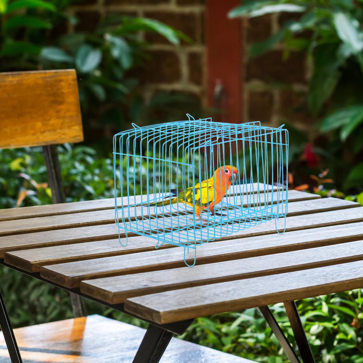 Collapsible Wire-Frame Pet Transport Cages - Small (5.11 x 7 x 5.11 in), 10pcs - SuperSaverAU - view 5