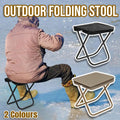 Premium Khaki Portable Folding Camping Chair Handbag Stool with Steel Frame