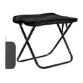 Premium Khaki Portable Folding Camping Chair Handbag Stool with Steel Frame