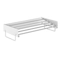 Invisible White Wall-Mounted Foldable Clothes Drying Rack - SuperSaverAU - view 6