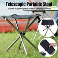 Lightweight Telescopic Folding Stool for Camping and Fishing - SuperSaverAU - view 1