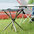 Lightweight Telescopic Folding Stool for Camping and Fishing - SuperSaverAU - view 5