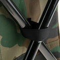 Premium Green 2 in 1 Folding Camping Chair Backpack Outdoor Stool 150kg Capacity