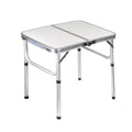 Premium Portable Folding Camping Table Adjustable Height Aluminium Outdoor Picnic Desk