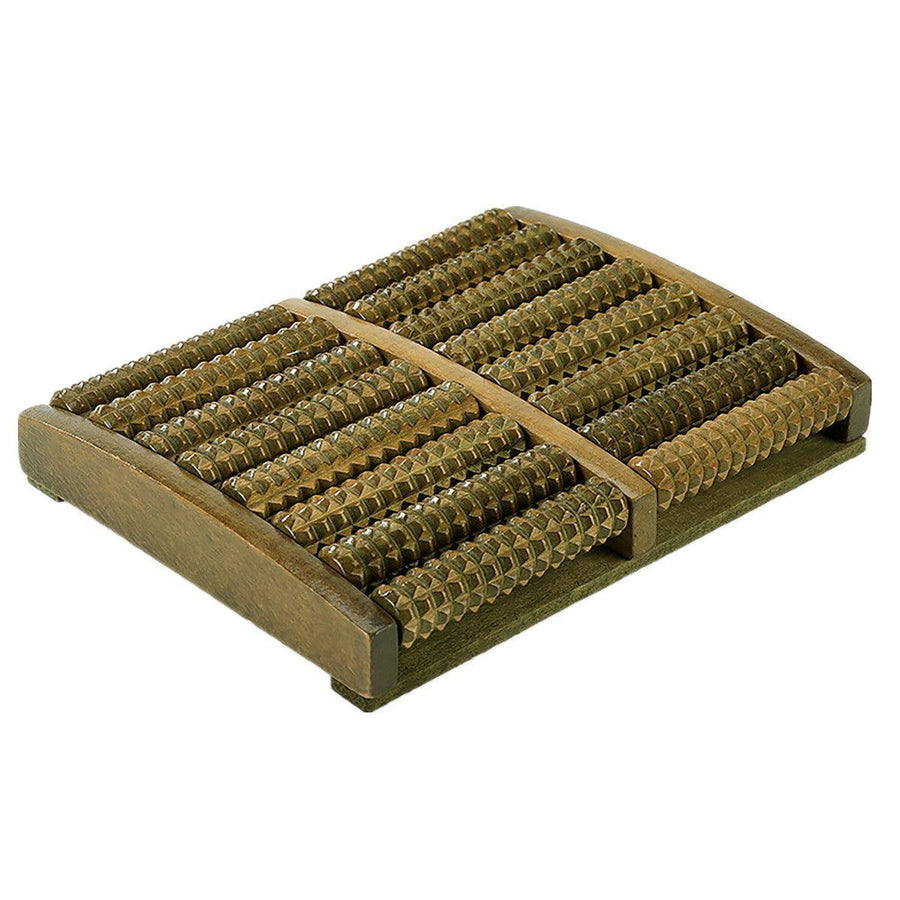 Premium Wooden Foot Roller Massager for Acupoint Arch and Sole Relaxation