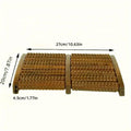 Premium Wooden Foot Roller Massager for Acupoint Arch and Sole Relaxation
