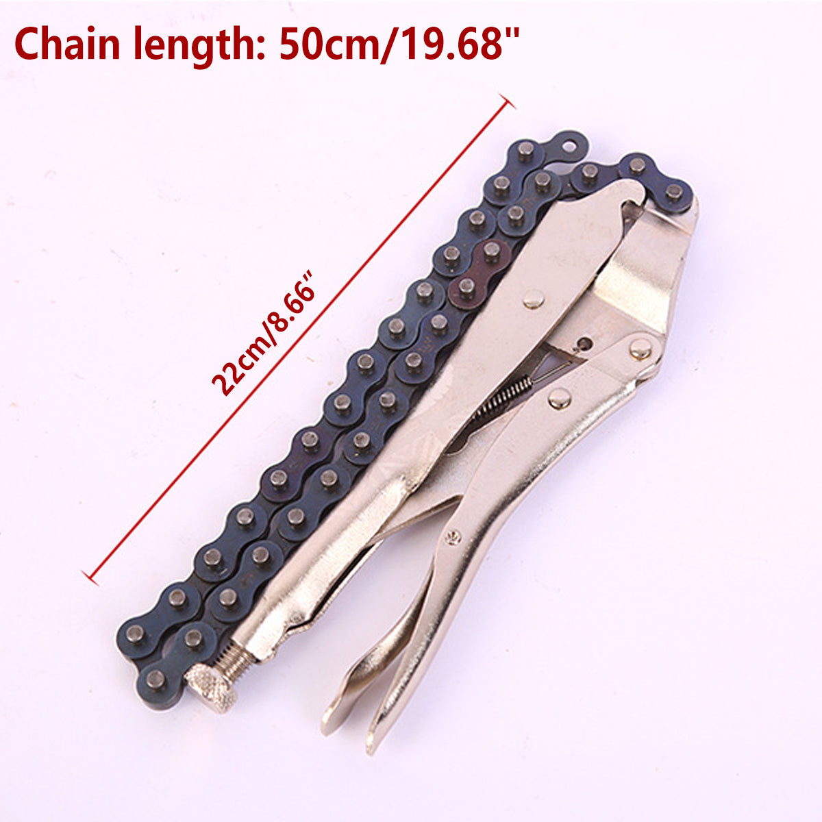 Premium Chain Clamp Pliers with 50cm Locking Chain