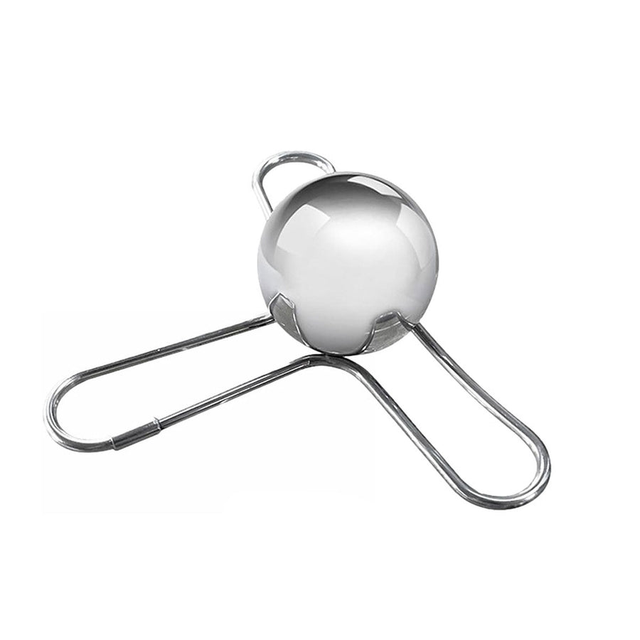 Premium Stainless Steel Ice Ball – 3-Prong Stand