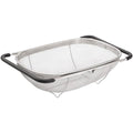 Stainless Steel Telescopic Sink Basket 36cm x 24cm x 11cm - Multi-Purpose Strainer - SuperSaverAU - view 1
