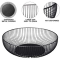 Premium Black Wire Fruit & Vegetable Storage Basket