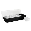Multi-Grid Fruit Box 6 Compartments 19.5x6.29x3.7in for Fresh Fruit Preservation - SuperSaverAU - view 1