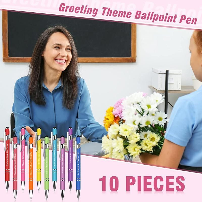 Premium Funny Swear Word Stylus Ballpoint Pens – Set C 10 Pack