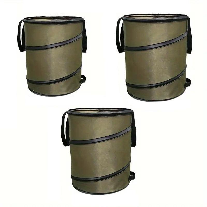 Premium Collapsible Garden Leaf Bin – Small