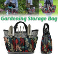 Gardening Storage Bag 34.3x17.2x30.5cm Waterproof with Pockets & Ergonomic Handle - SuperSaverAU - view 1