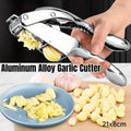 Multifunctional Aluminum Alloy Garlic Press 21 cm x 8 cm - Slice & Crush Effortlessly - SuperSaverAU - view 1