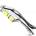 Multifunctional Aluminum Alloy Garlic Press 21 cm x 8 cm - Slice & Crush Effortlessly - SuperSaverAU - view 2