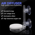 Premium 60mm Quiet Aquarium Bubble Stone Aerator Disc Transparent