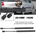 Premium 2x Rear Window Gas Struts for Hyundai Tucson 2005-2009