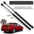 Premium 2x Rear Window Gas Struts for Hyundai Tucson 2005-2009