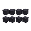 Premium 8 Pack Black Square Gift Boxes 20x20x16.5cm