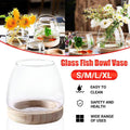 Premium Japanese Style Glass Vase Fish Tank – Large