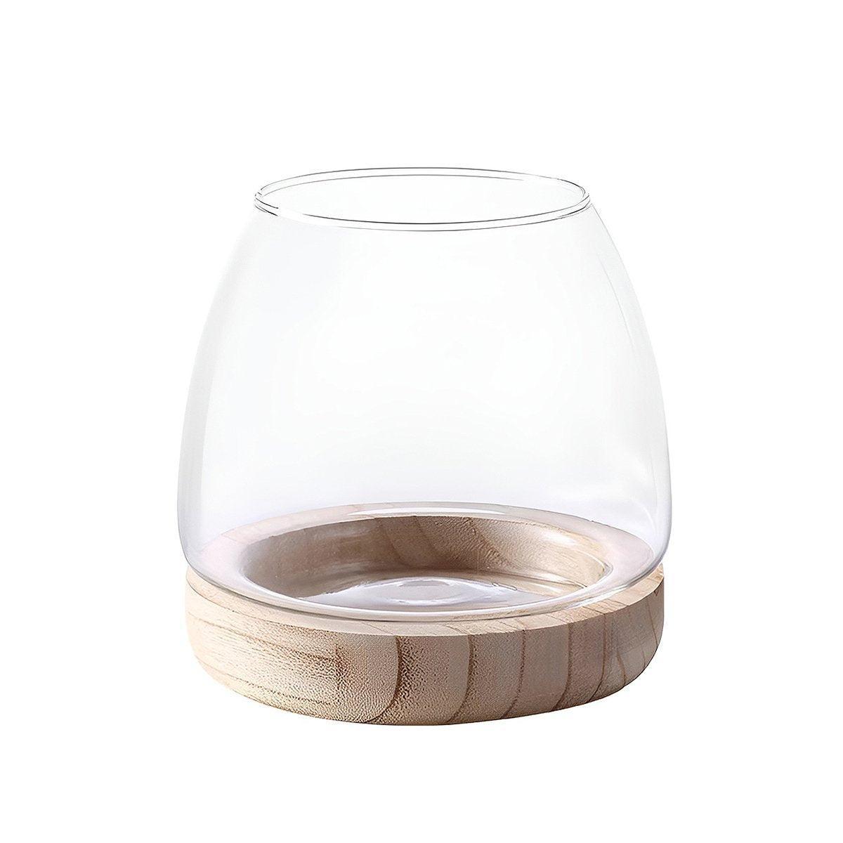 Premium Japanese Style Glass Vase Fish Tank – Large