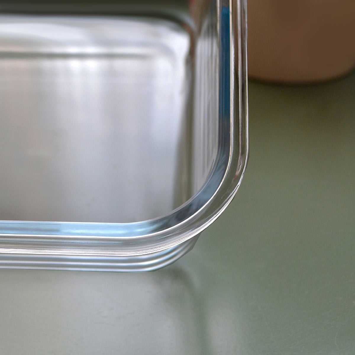 1040ml Glass Food Storage Container with Leak-Proof Lid