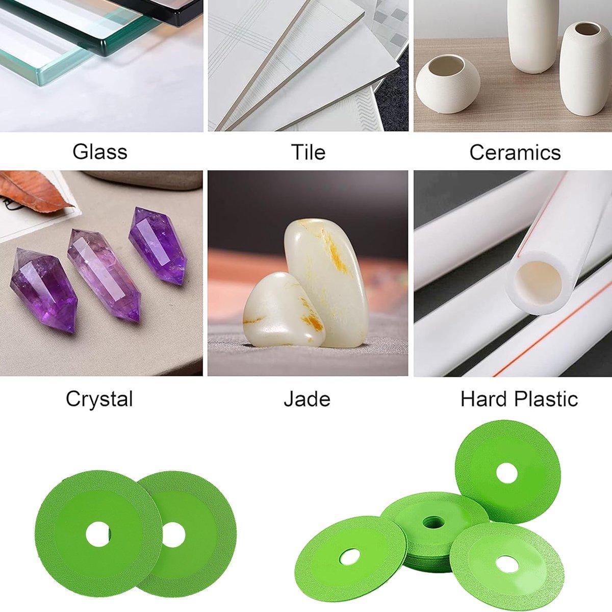 Premium 5 Piece Ultra Thin Diamond Cutting Disc Set - 100mm
