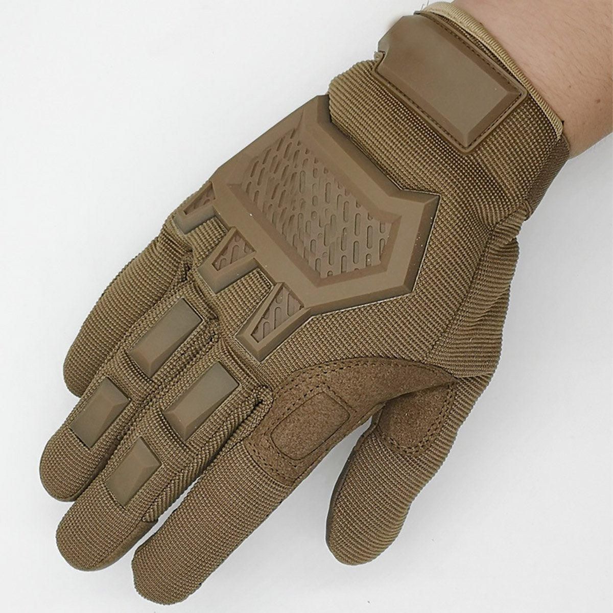 Premium Black XL Tactical Full Finger Touchscreen Outdoor Gloves