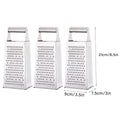 3pcs Stainless Steel Vegetable Shredder Set, Ergonomic Handle, Compact Size 9cm x 7.5cm x 21cm - SuperSaverAU - view 3