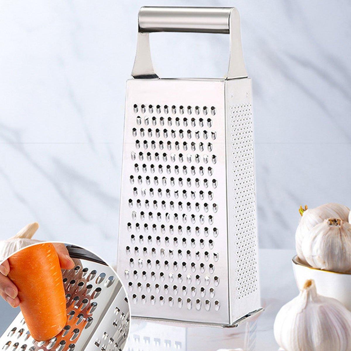 3pcs Stainless Steel Vegetable Shredder Set, Ergonomic Handle, Compact Size 9cm x 7.5cm x 21cm - SuperSaverAU - view 5